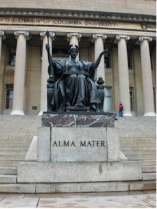 Alma Mater on the Columbia University campus