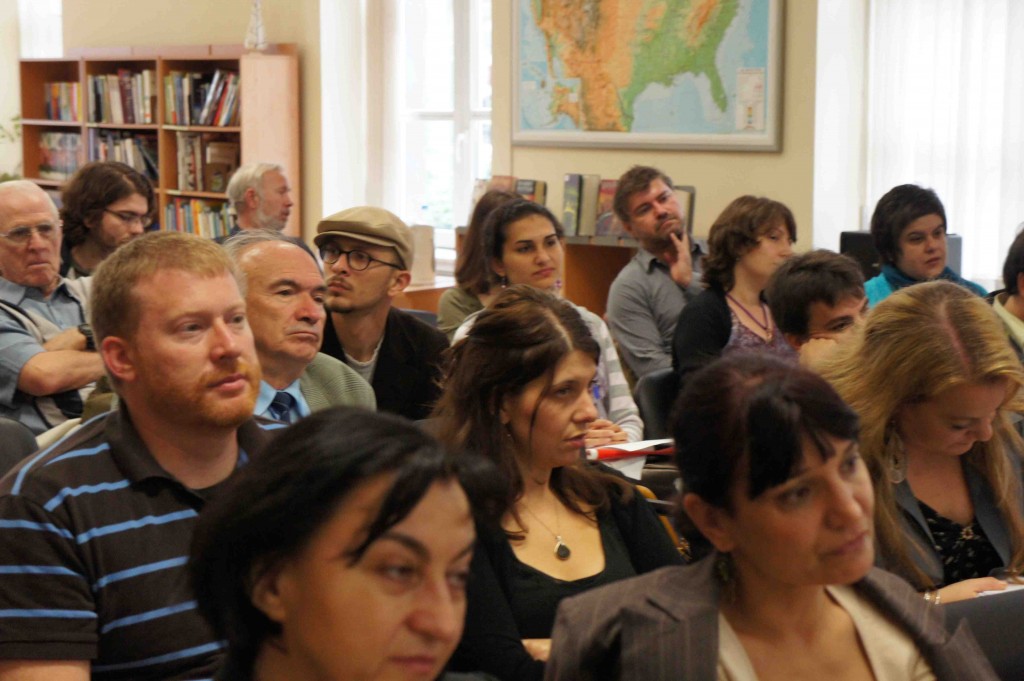 Audience Members at the Future of Translation Panel in Sofia / credit Simona Ilieva