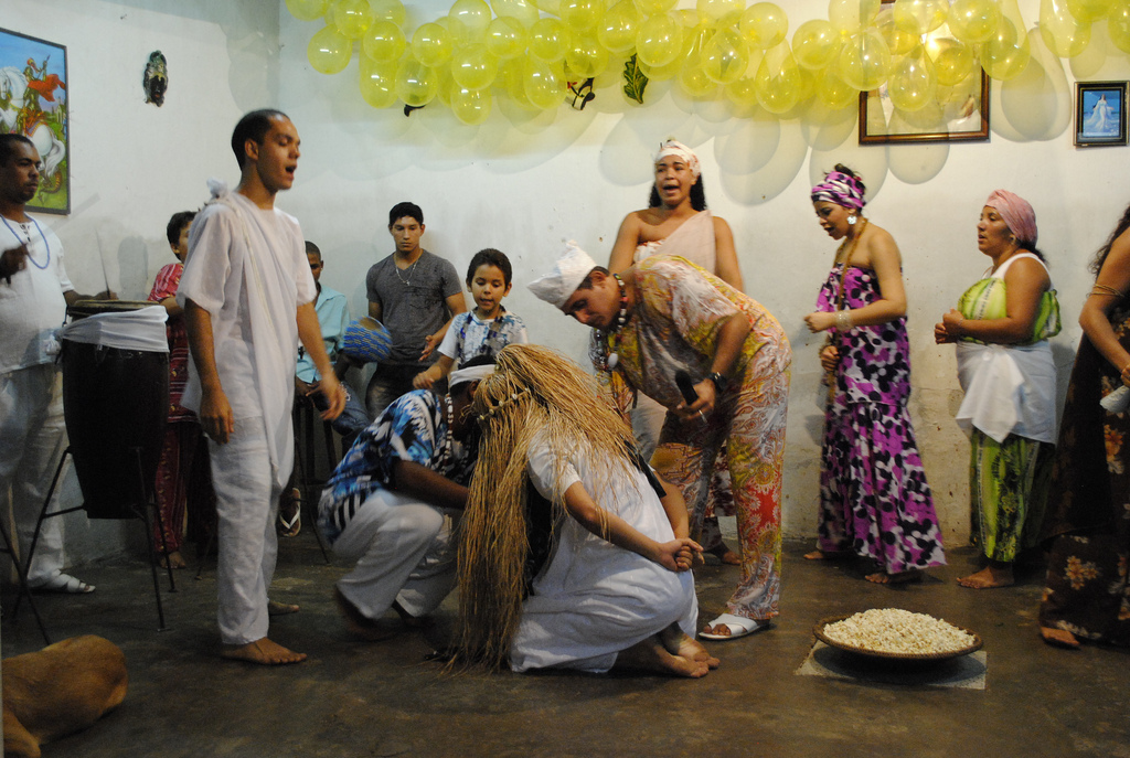 Candomblé ceremony, photo credit Luana Monteiro