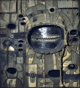Work by Lee Bontecou: Image from the artist's Facebook page