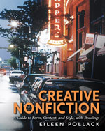 Pollack's new creative nonfiction anthology/textbook