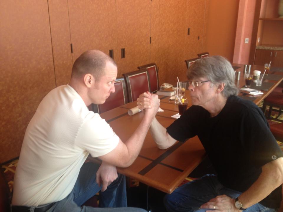 Josh Hanagarne Arm-Wrestling Stephen King