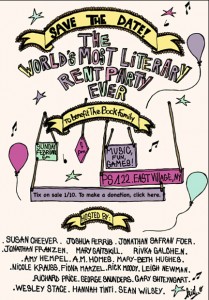 The World's Most Literary Rent Party