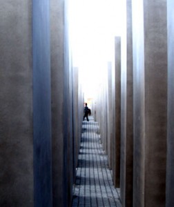 Holocaust Memorial, Berlin (inside) / photo by Ulla2004