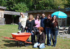 Writers at the Millay Colony (Austerlitz, NY) / photo from http://www.millay.org