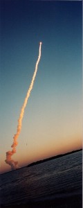 Shuttle Launch: photo credit Margaret Lazarus Dean